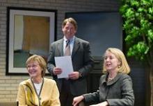 Mark Schleck, Anni Fuller, and Marianne Stecher-Hansen
