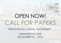 SASS call for papers