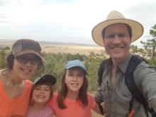 Photo of Andrew Nestingen and family