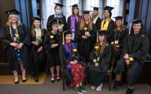 twelve graduates of 2021-22