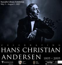 Hans Christian Andersen exhibit poster