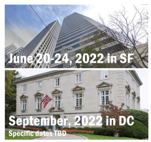 Picture of Embassy and Consulate buildings with program dates and locations.