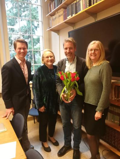 Jan Nielsen and members of his supervisory committee.