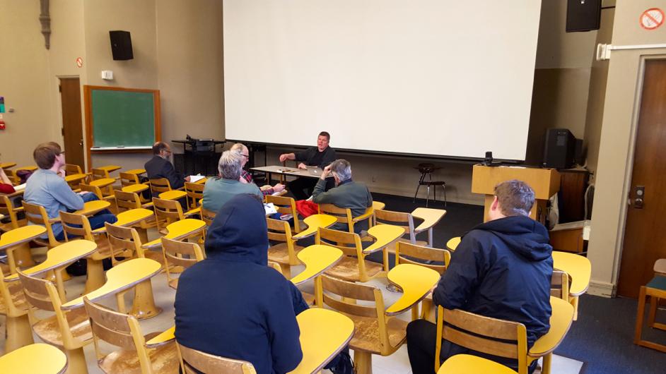 Jarkko Sipilä Speaks to Scandinavian Crime Fiction Students