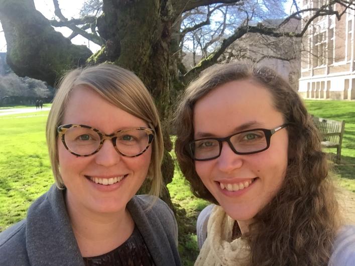 Assistant Professor Olivia Gunn and PhD Student Liina-Ly Roos