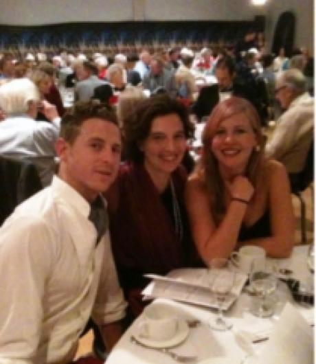 Graduate students at SCC Fundraiser