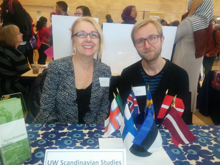 Professor Marianne Stecher and Lecturer Ilmari Ivaska