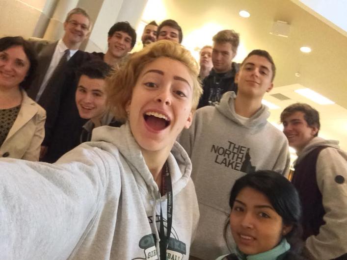 University Prep High School Students