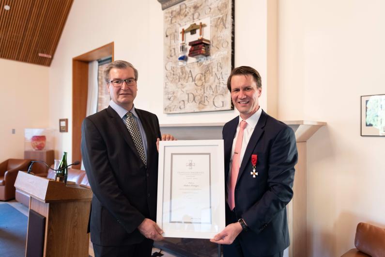 Andrew Nestingen and Stefan Lindström