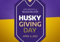 Husky Giving Day badge